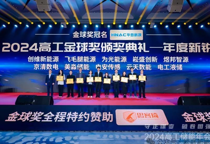 喜讯｜德赢VWIN立异荣获“2024高工金球奖年度新锐奖”