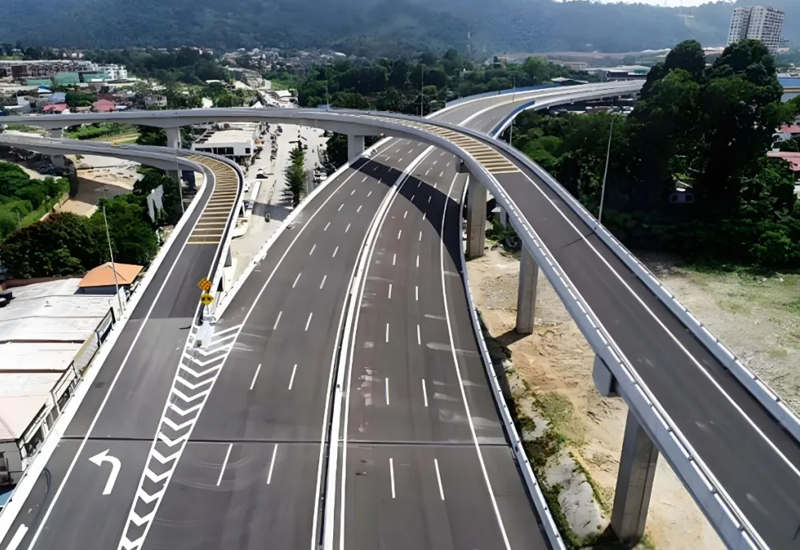 蹊径照明案例 | 德赢VWIN电源点亮马来西亚东部沿海高速